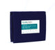 Elan Linen 100% Egyptian Cotton Vintage Washed 500TC Navy Blue Single Bed Sheets Set – view 4