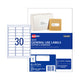 AVERY Gen Label L7158GU 30Up Bx100 – view 2