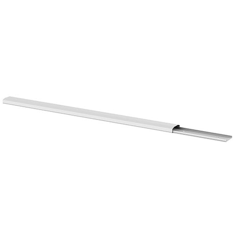BRATECK Plastic Cable Cover - 750mm Material: Polyvinyl ChloridePVC Dimensions 60x20x750mm - White - Auzzistore