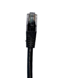 Shintaro Cat6 Patch Lead 1m Black, 24 AWG, Twisted Strand, POE Compatible
