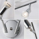 Modern 4 Light Track Lighting Kit LED (Chrome) – view 6