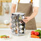 CARLA HOME Rotating Spice Rack Organizer with 20 Glass Jars for Kitchen Countertop – view 7