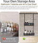 CARLA HOME Over the Door 2-tier Shower Caddy Organizer Shelf with Hooks for Bathroom – view 4