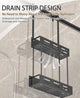 CARLA HOME Over the Door 2-tier Shower Caddy Organizer Shelf with Hooks for Bathroom – view 5