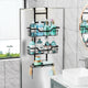 CARLA HOME Over the Door 3-tier Shower Caddy Organizer Shelf with Hooks for Bathroom – view 6