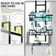 CARLA HOME Over the Door 3-tier Shower Caddy Organizer Shelf with Hooks for Bathroom – view 8