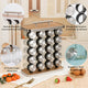 CARLA HOME 20-Jar Spice Rack Organizer Storage for Kitchen Countertop or Cabinet – view 3