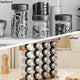CARLA HOME 20-Jar Spice Rack Organizer Storage for Kitchen Countertop or Cabinet – view 6