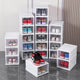 CARLA HOME 6-Tier Stackable Shoe Storage Box Organizer with Clear Door for Closet, Entryway or Cabinet – view 9