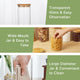 CARLA HOME 12 Pack Glass Storage Jars with Bamboo Lids for Kitchen Pantry, Pasta, Snacks, Cookies, Candy & More – view 4