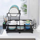 CARLA HOME 2-Tier Dish Drying Rack for Kitchen Counter with Drainboard, Utensil Holder, Cup Rack & Cutlery Organizer – view 7