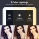 LED Travel Makeup Mirror 3 Light Modes USB – view 4