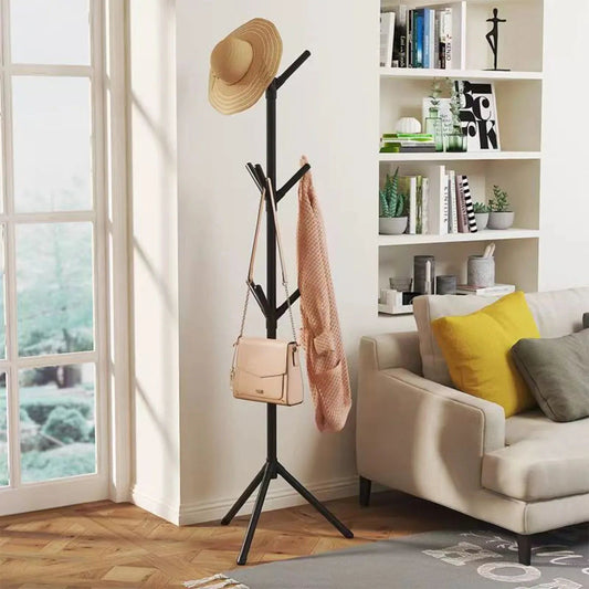 Floor-to-Floor Clothes and Hats Rack Holder – view 2