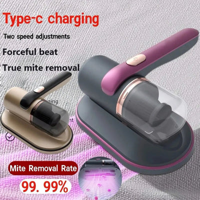 UV Sterilization Handheld Mattress Vacuum - HEPA Filtration