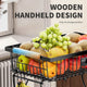 2-Tier Metal Fruit Vegetable Storage Basket – view 6