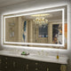 1400x700mm LED Bathroom Mirror Anti-fog Illuminated