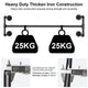 Iron Wall Mounted Clothes Rack with Shelf Garment Display – view 4
