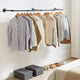 Industrial Iron Pipe Clothes Rail Vintage Wall Shelf – view 4