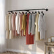 Industrial Iron Pipe Clothes Rail Vintage Wall Shelf – view 6