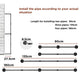 Industrial Iron Pipe Clothes Rail Vintage Wall Shelf – view 10