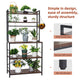 5-Tier Baker's Rack Microwave Stand Storage Shelf 84.5cm – view 10