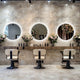 80cm LED Bathroom Mirror Anti-fog Circle Backlit HD – view 4