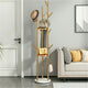 Marble & Metal Coat Rack Stand Heavy Duty – view 8