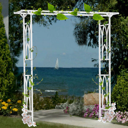 Stereoscopic Metal Garden Arch Arbor Wedding Pergola Trellis