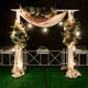 Stereoscopic Metal Garden Arch Arbor Wedding Pergola Trellis – view 4