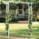 Stereoscopic Metal Garden Arch Arbor Wedding Pergola Trellis – view 5