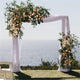 Stereoscopic Metal Garden Arch Arbor Wedding Pergola Trellis – view 6