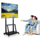 Rolling TV Stand 32-100 w/ Adjustable Mount & 2-Tier Shelf – view 3