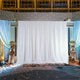 3x3m White Stage Curtain Backdrop – view 4