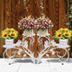 Set of 2 Plant Stand Wedding Garden Flower Shelf Rack – view 6