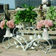 Set of 2 Plant Stand Wedding Garden Flower Shelf Rack – view 7