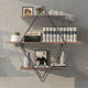 3 Tier Diamond Metal Floating Shelves Wall Mounted Display – view 4