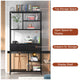 Rustic Accent Bookshelf 90CM Wide Plant Display Rack – view 10