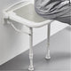 Wall-Mount Foldable Shower Chair, Adjustable, Non-Slip Feet – view 2