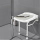 Wall-Mount Foldable Shower Chair, Adjustable, Non-Slip Feet – view 5