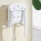 Wall-Mount Foldable Shower Chair, Adjustable, Non-Slip Feet – view 7
