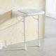 Wall-Mount Foldable Shower Chair, Adjustable, Non-Slip Feet – view 8