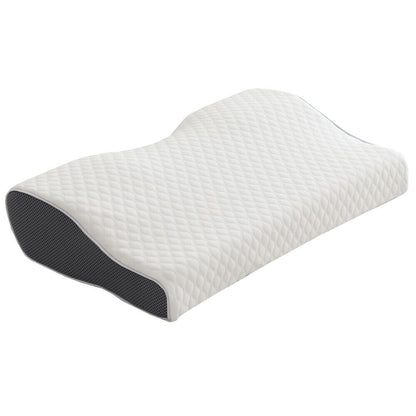 Cervical Memory Foam Pillow Butterfly Shape Standard Anti Snore