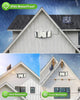 234 LED Solar Motion Sensor Light 5500K Cool Black Outdoor Security Flood Lamp – view 5