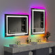 700x900mm LED Bathroom Mirror RGB Anti-Fog Aluminum – view 8