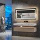 700x900mm LED Bathroom Mirror RGB Anti-Fog Aluminum – view 9
