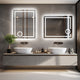 700x900mm LED Bathroom Mirror RGB Anti-Fog Aluminum – view 10
