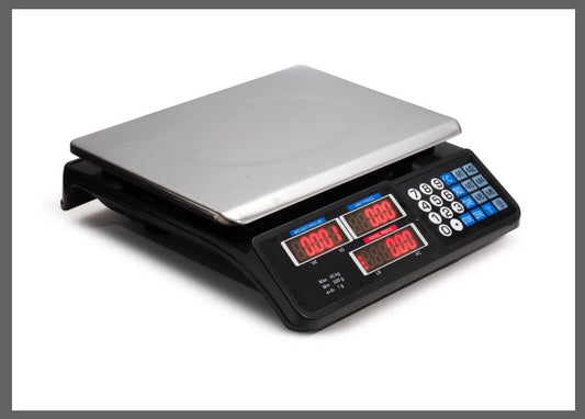 Digital Kitchen Scale 40kg 1g Increment Electronic Black – view 2 - Auzzistore