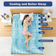 Queen Memory Foam Mattress Topper 7-Zone Bamboo Cover Breathable – view 6
