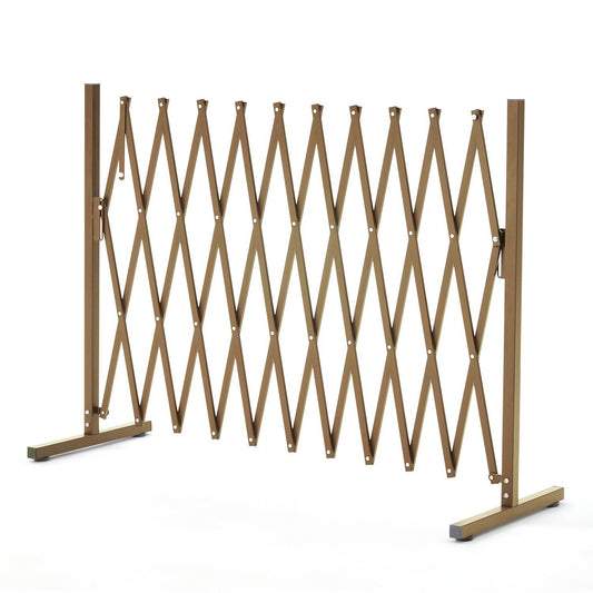 Expandable Aluminum Garden Fence Gate Rectangular - Auzzistore