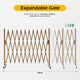 Expandable Aluminum Garden Fence Gate Rectangular – view 4